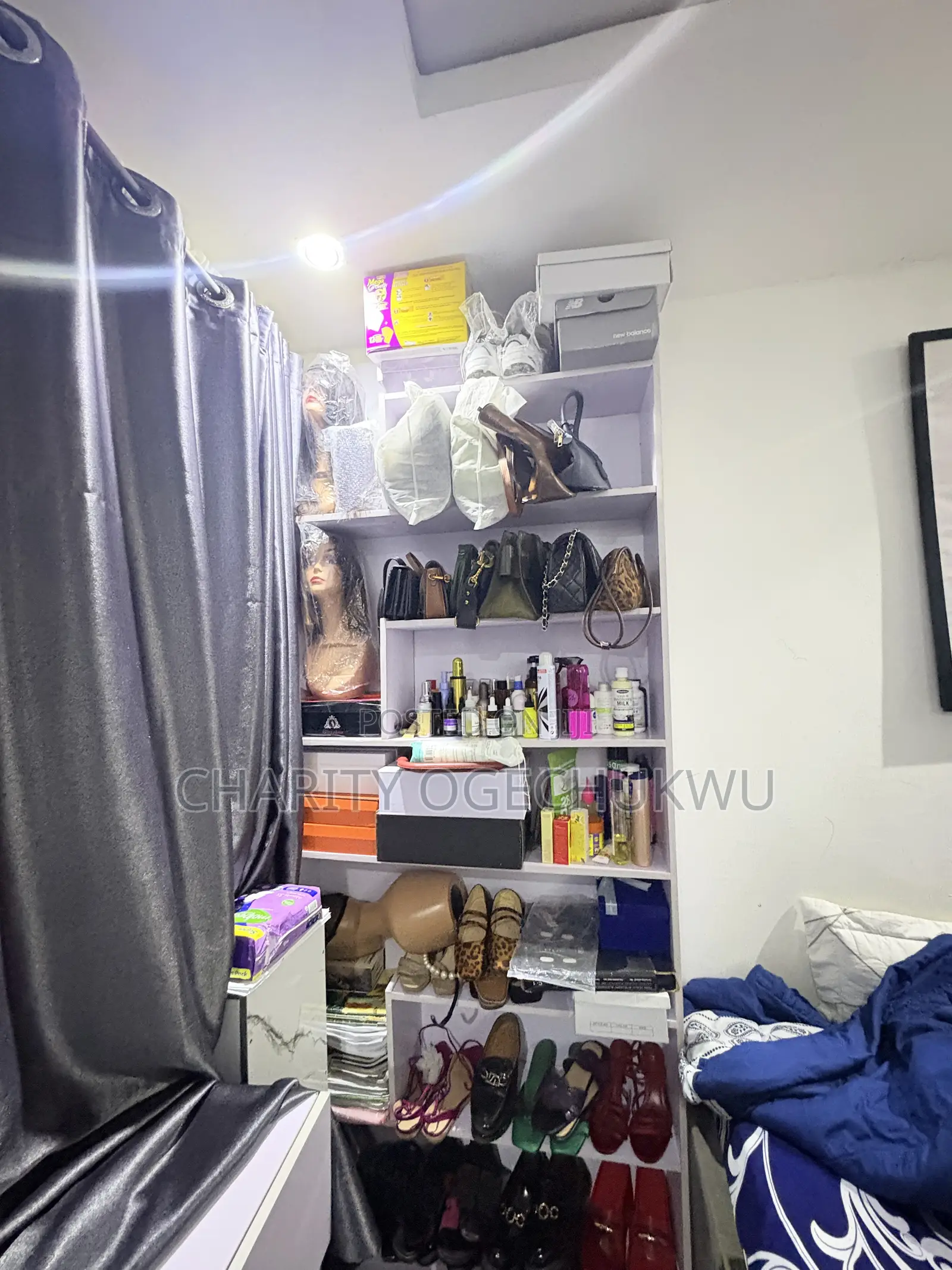 Shoe and Bag Rack