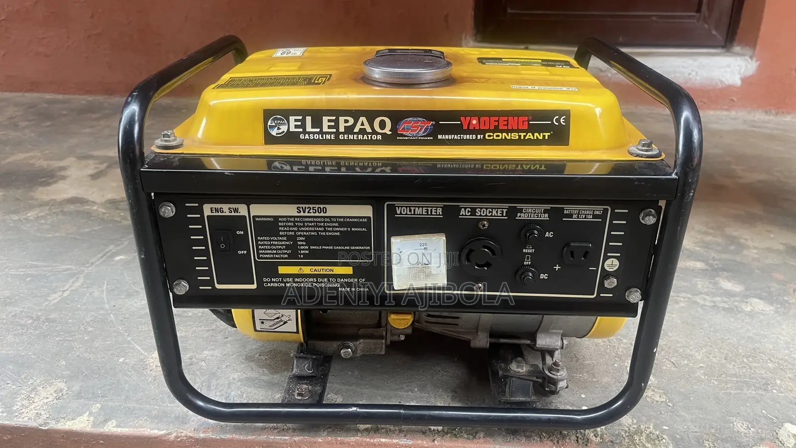 Elepaq Gasoline Generator ( Yaofeng)