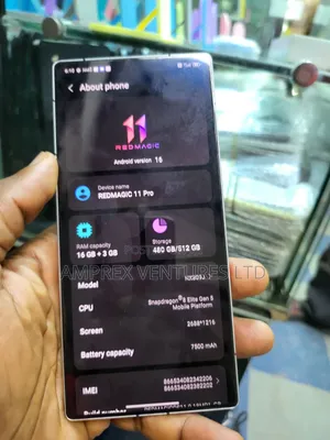 ZTE nubia Redmagic 11 Pro 5G 512 GB Silver