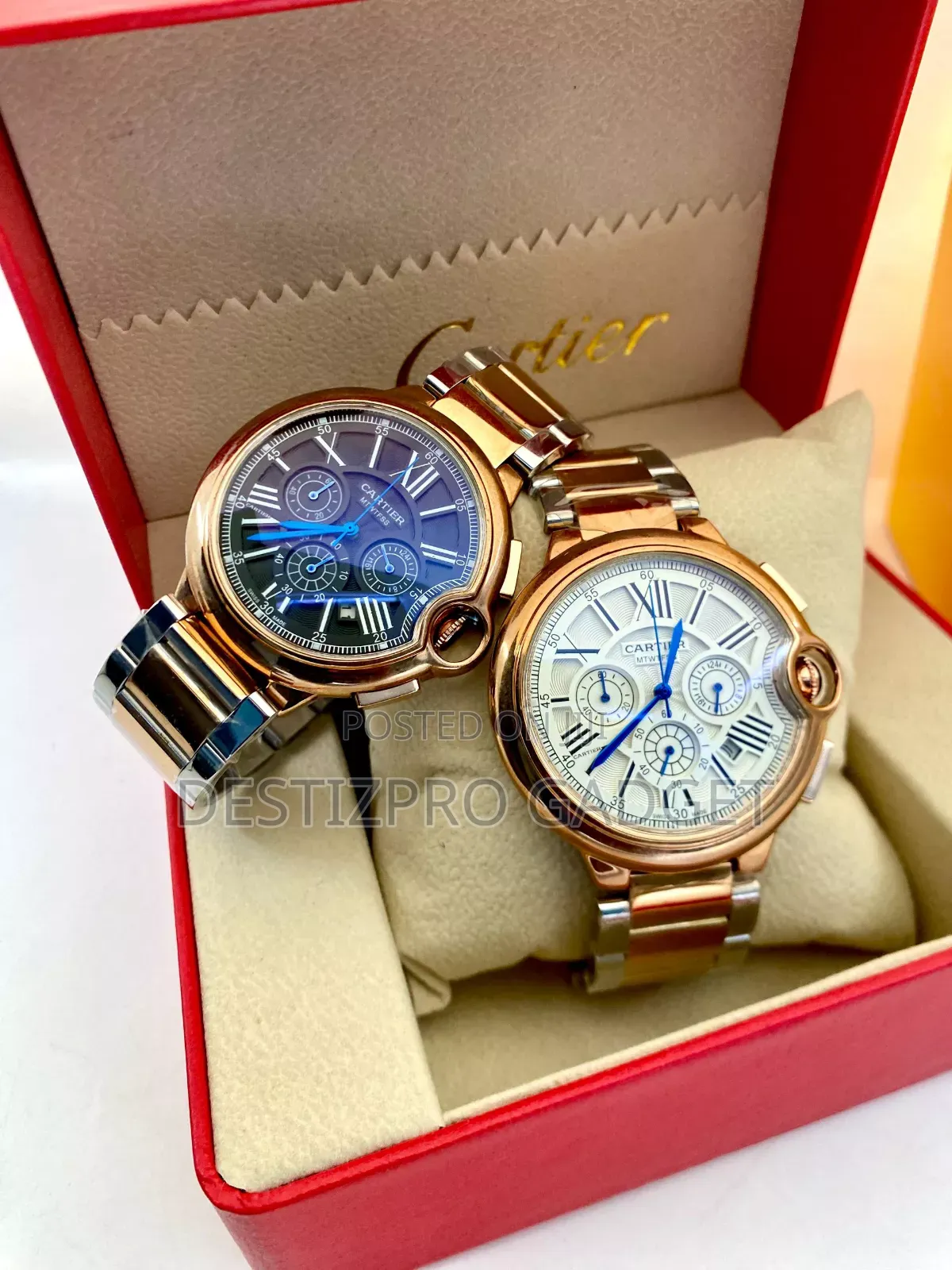 Affordable Cartier Watches With Working Chronograph