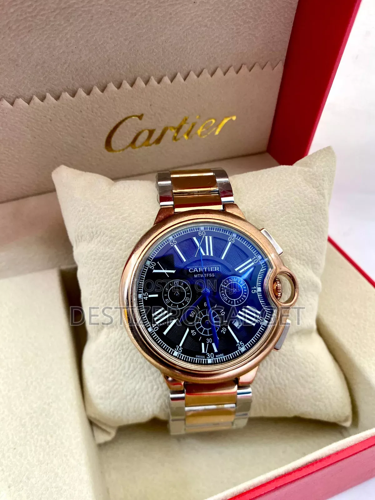 Affordable Cartier Watches With Working Chronograph