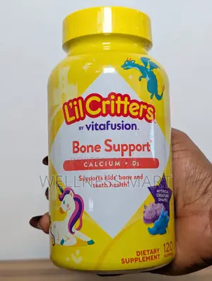 Lil Critters Bone Support Calcium D3 Gummies | Kids Bones | U.S.A