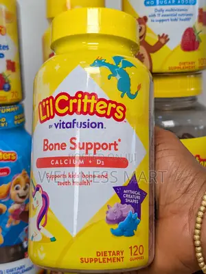 Lil Critters Bone Support Calcium D3 Gummies | Kids Bones | U.S.A