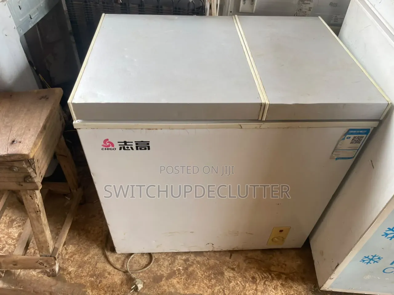 Double Door Chest Freezer