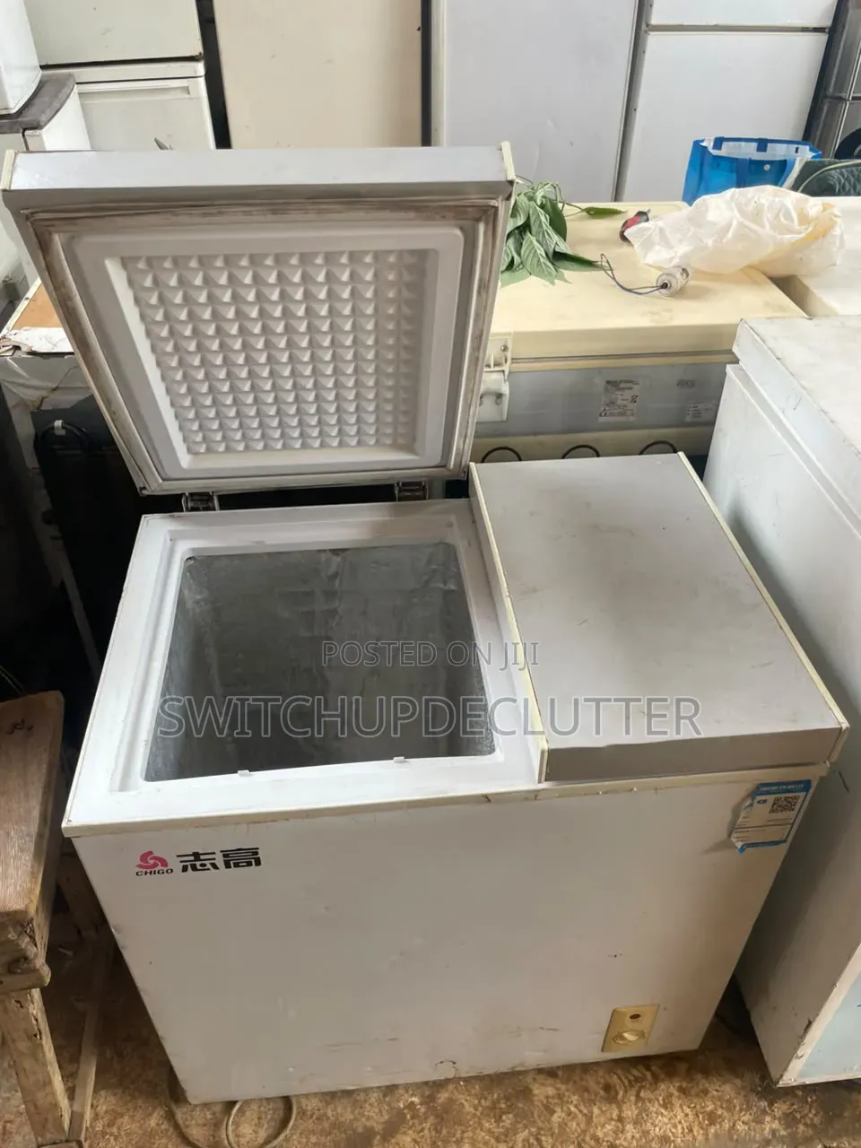 Double Door Chest Freezer