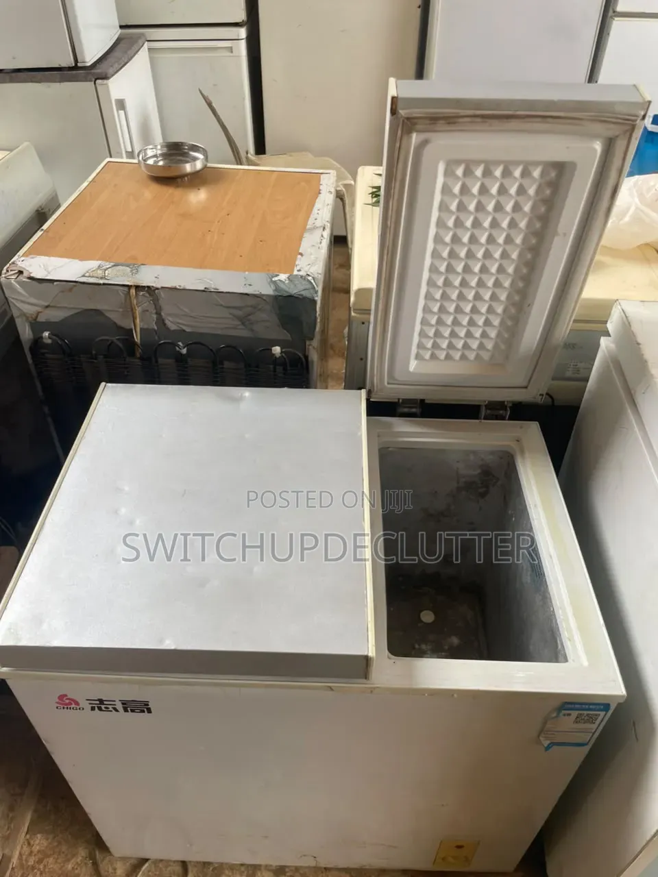 Double Door Chest Freezer