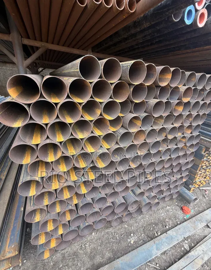 4 Inches Round Black Pipe 2mm Thickness