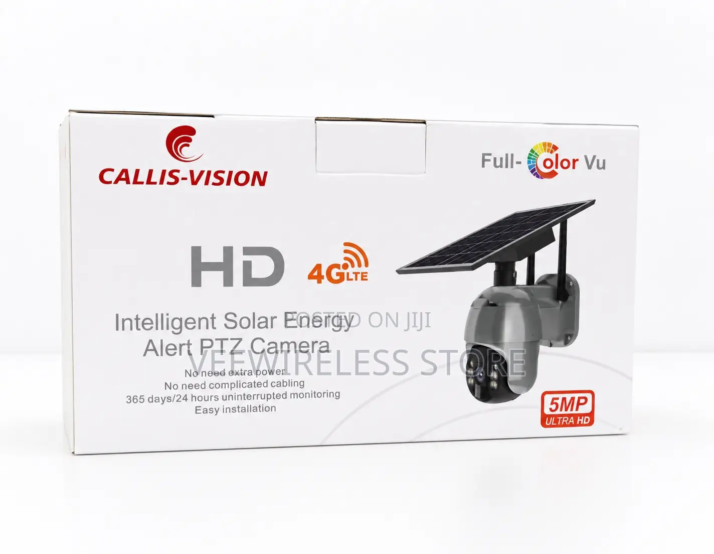 Hd Intelligence Solar Energy Alert PTZ Camera