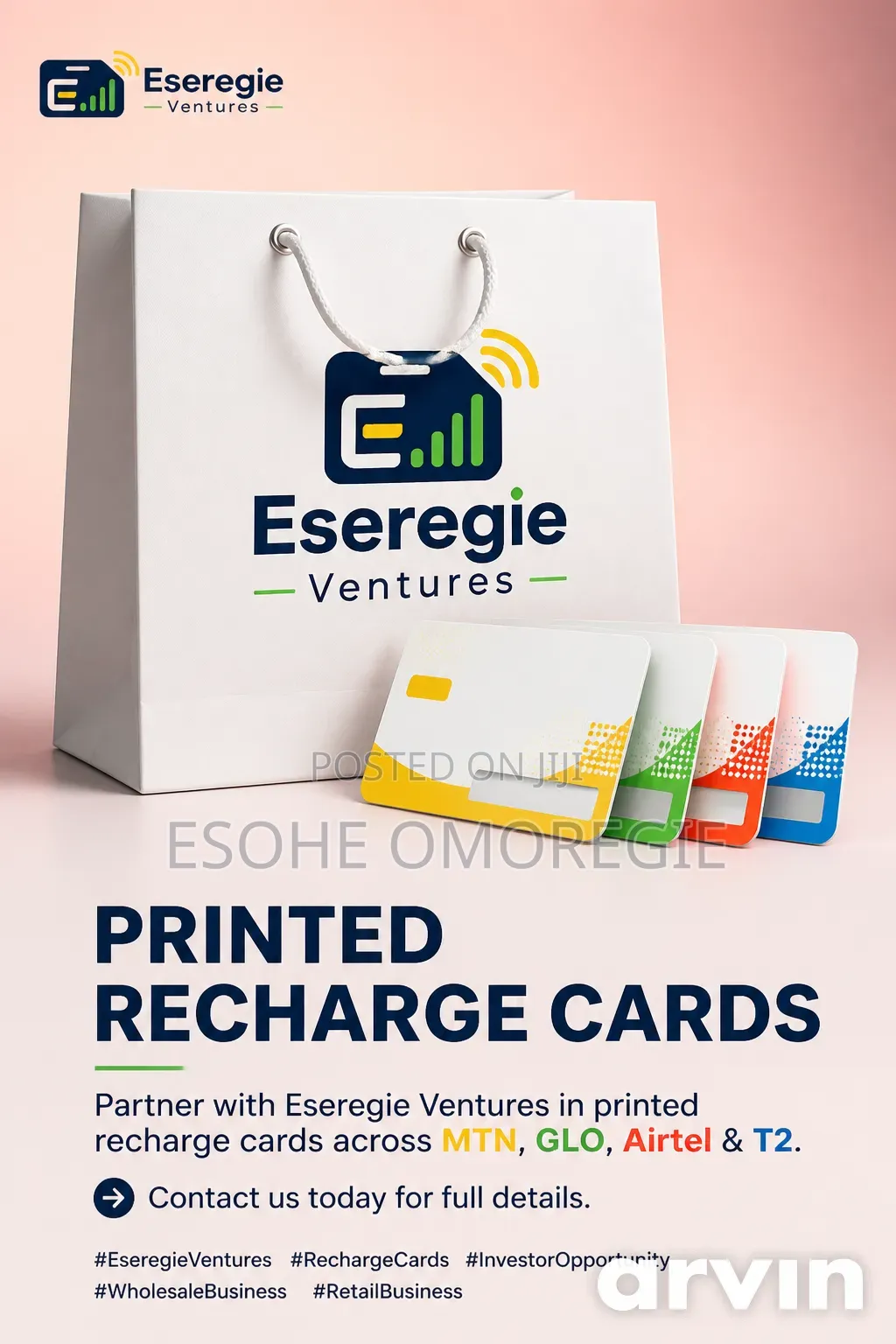 Printed Recharge Cards