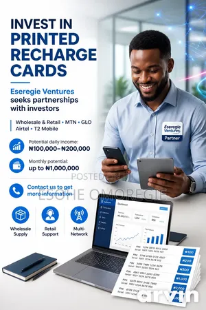 Printed Recharge Cards