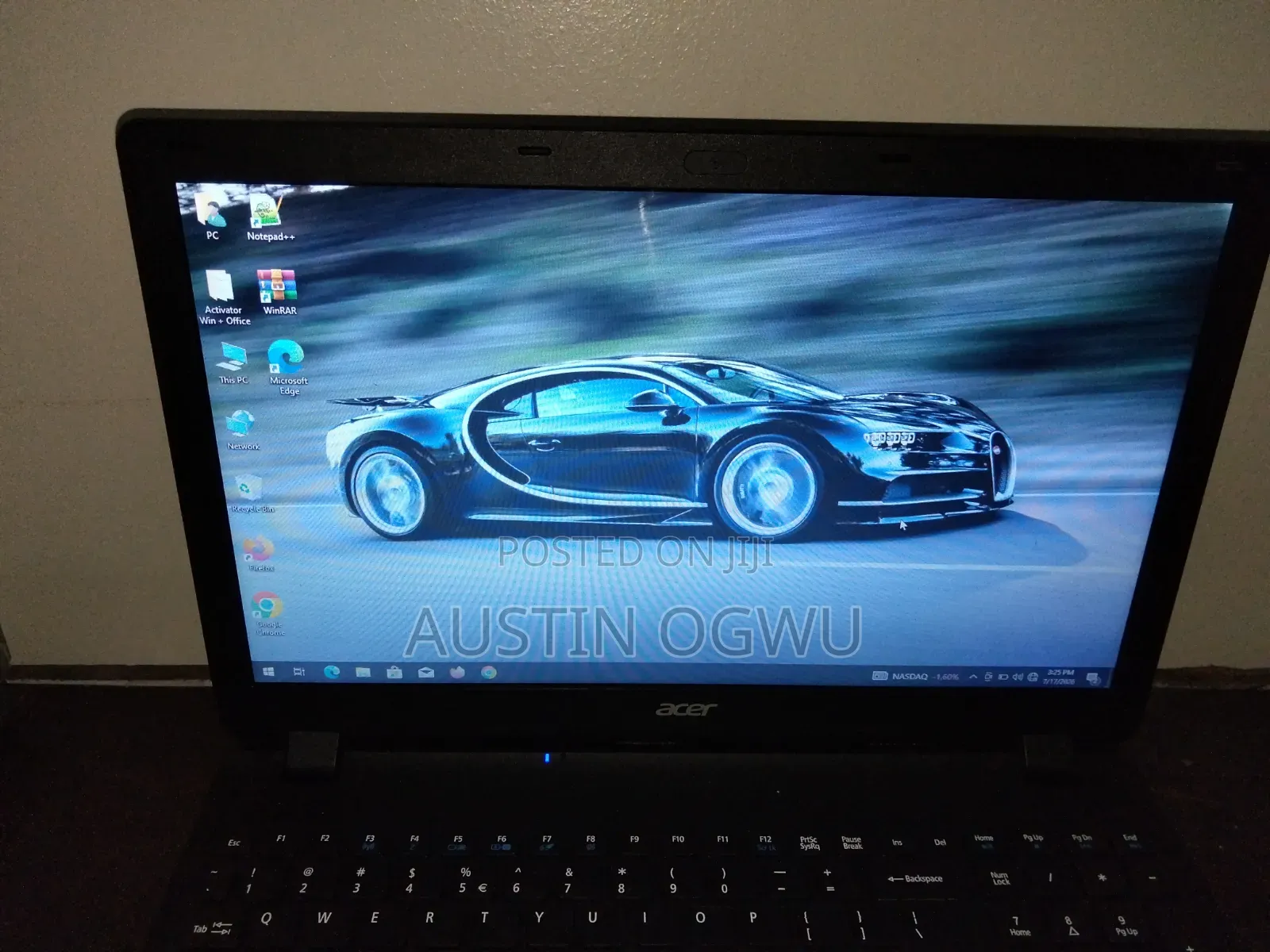 Laptop Acer Aspire 3 8GB Intel HDD+SSD 320GB