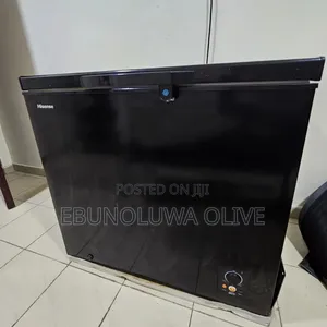 Hisense Deep Freezer - 189L - Black- Barely Used.