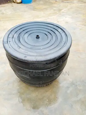Large Black Water Drum
