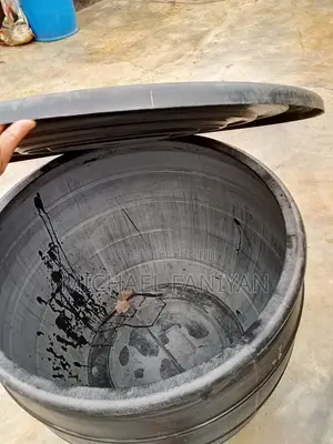 Large Black Water Drum