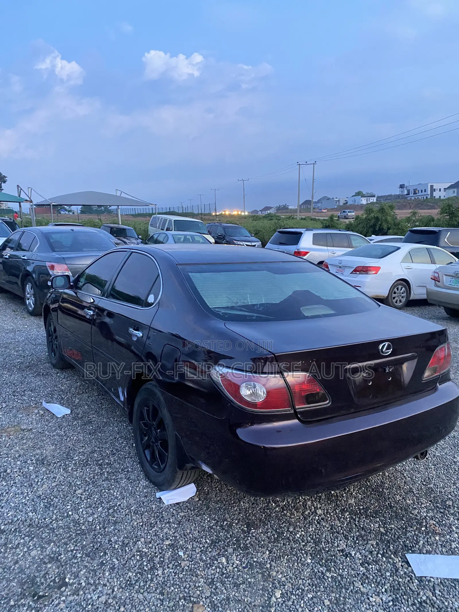Lexus ES 2004 Burgundy