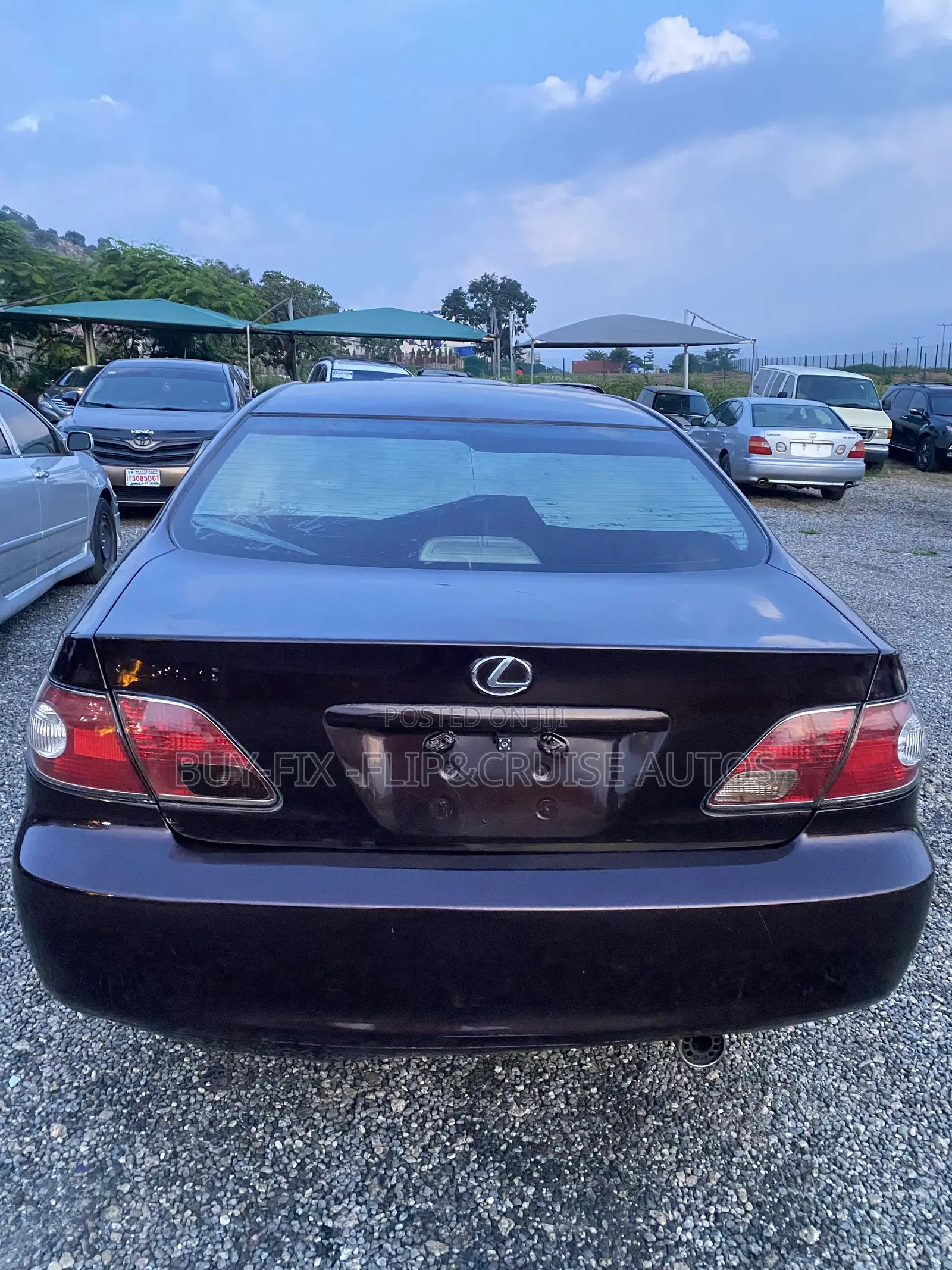 Lexus ES 2004 Burgundy