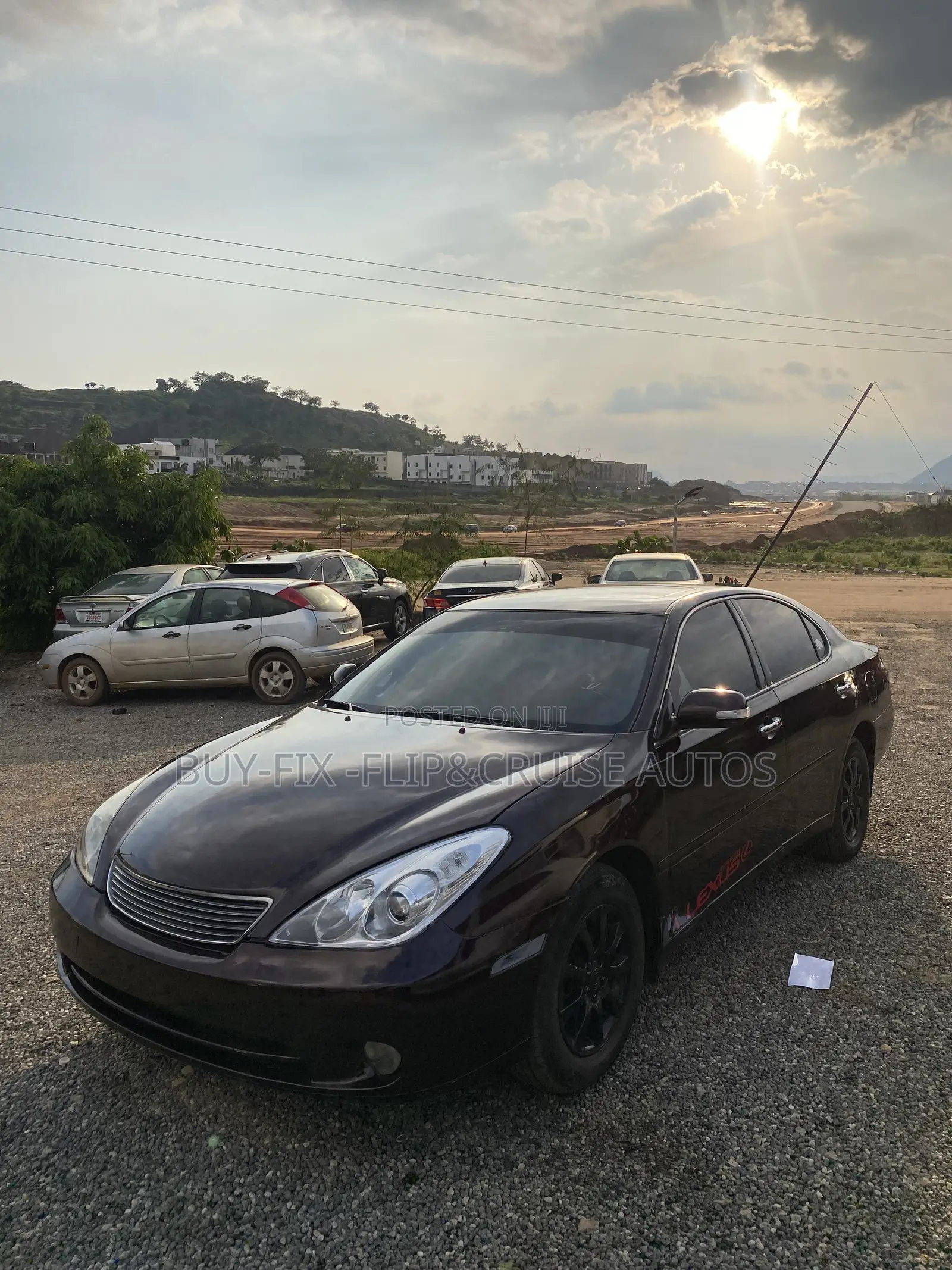 Lexus ES 2004 Burgundy