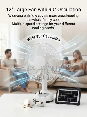 Rechargeable Fan