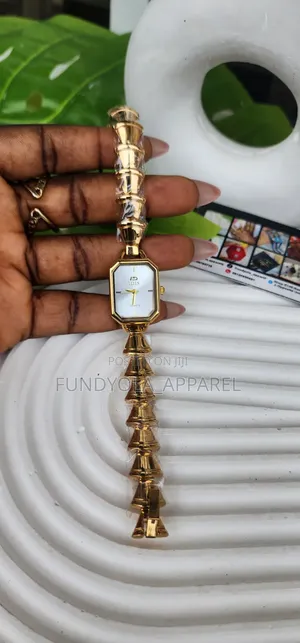 Idis High Quality Female Gold Wristwatch