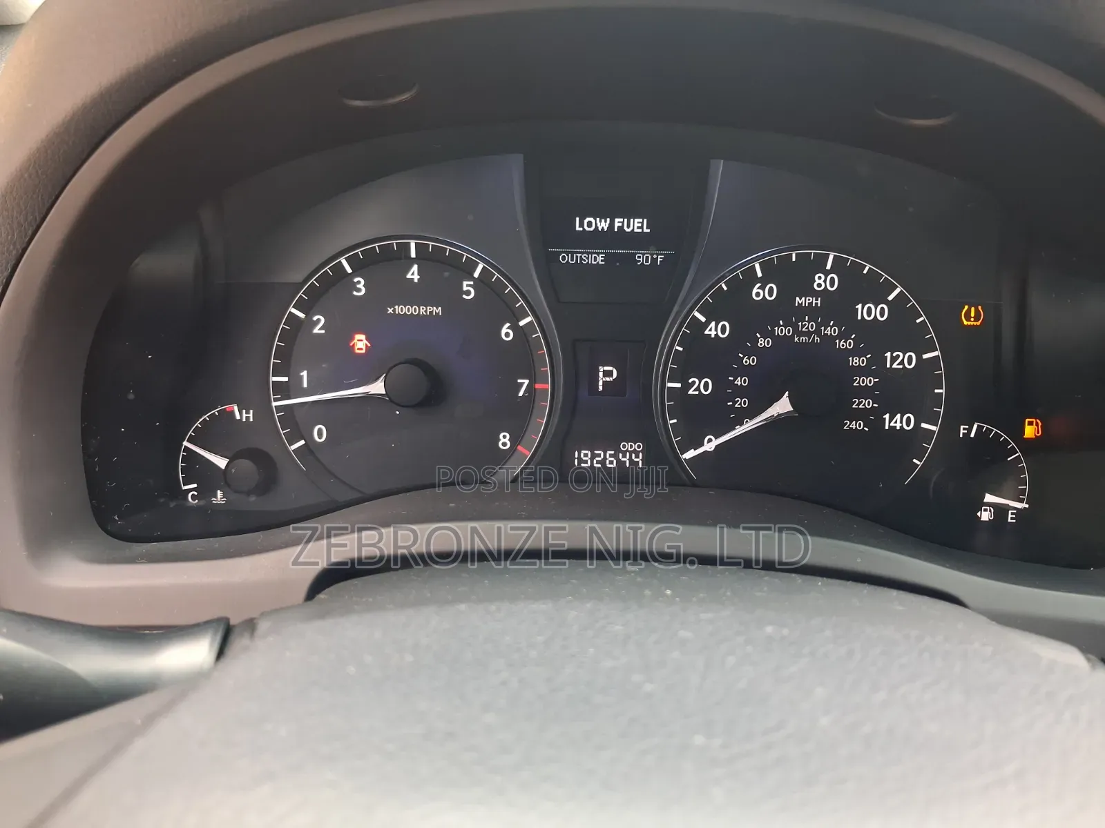 Lexus RX 2012 Black