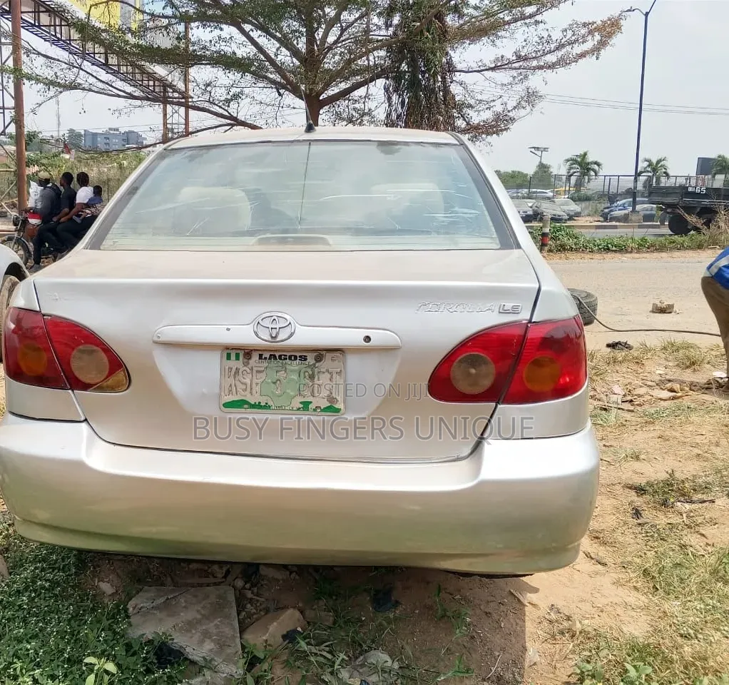 Toyota Corolla 2003 Silver