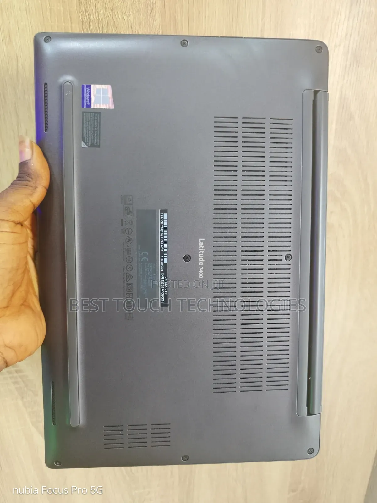 Laptop Dell Latitude 7400 8GB Intel Core i5 SSD 256GB