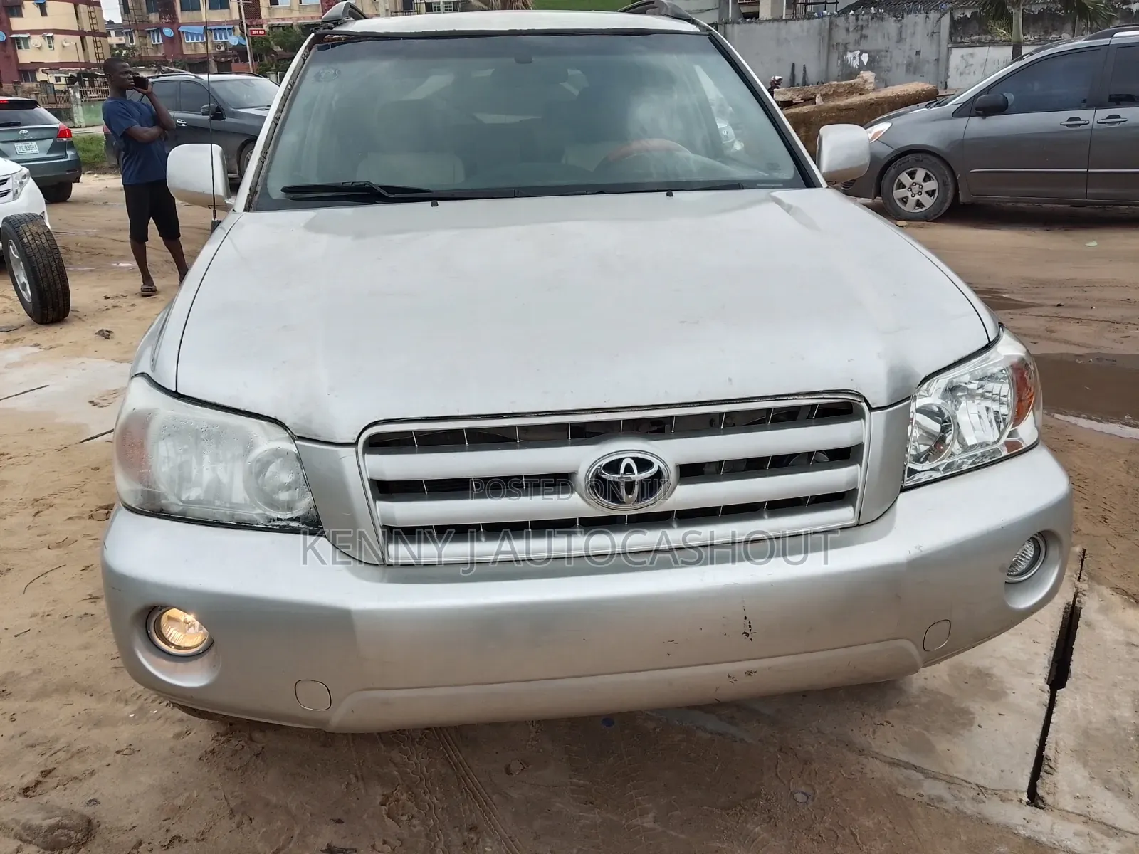 Toyota Highlander 2003 Silver