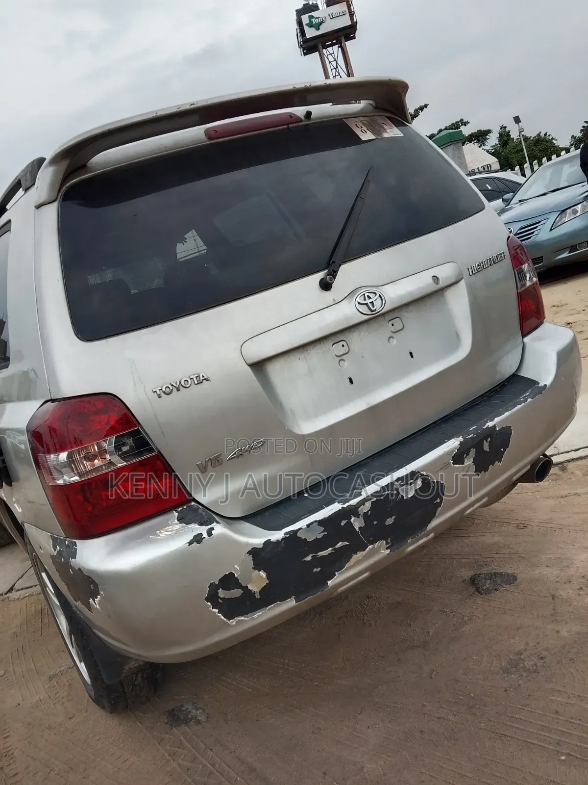 Toyota Highlander 2003 Silver