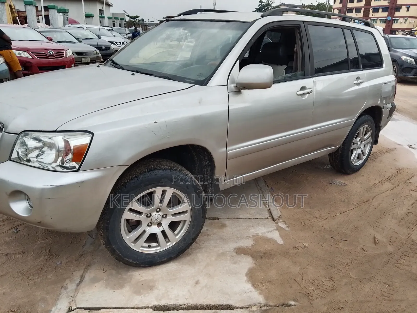 Toyota Highlander 2003 Silver