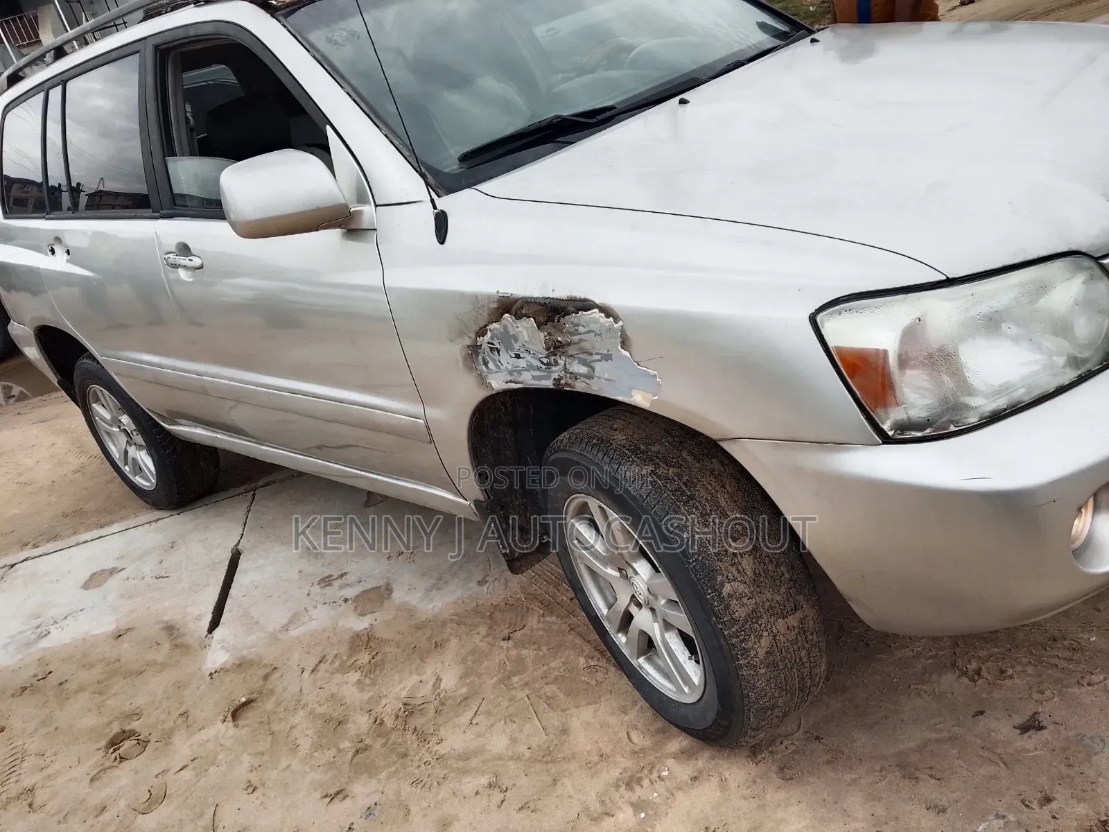 Toyota Highlander 2003 Silver
