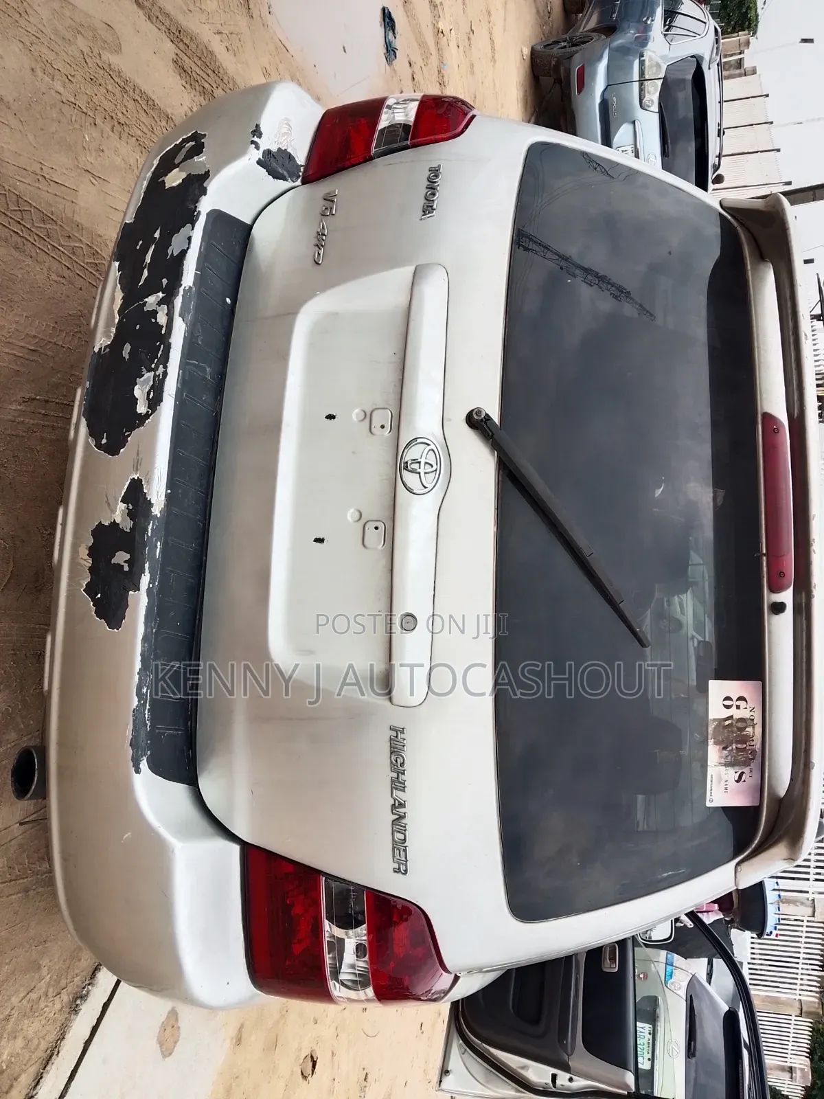 Toyota Highlander 2003 Silver