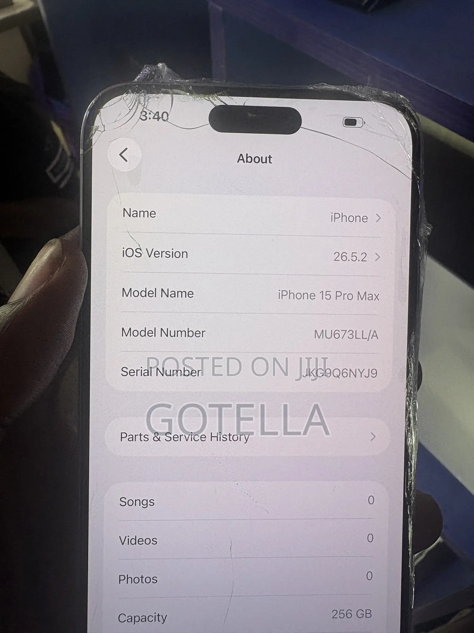 Apple iPhone 15 Pro Max 256 GB White