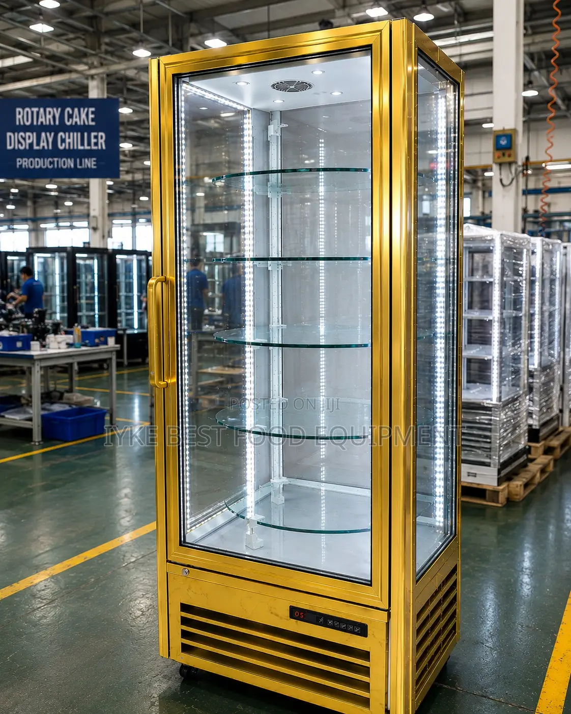 Rotary Cake Display Chiller