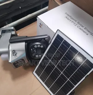 SOLAR CAMERA Dual Lens 4G Solar CCTV Camera – Wireless Outdoor PTZ