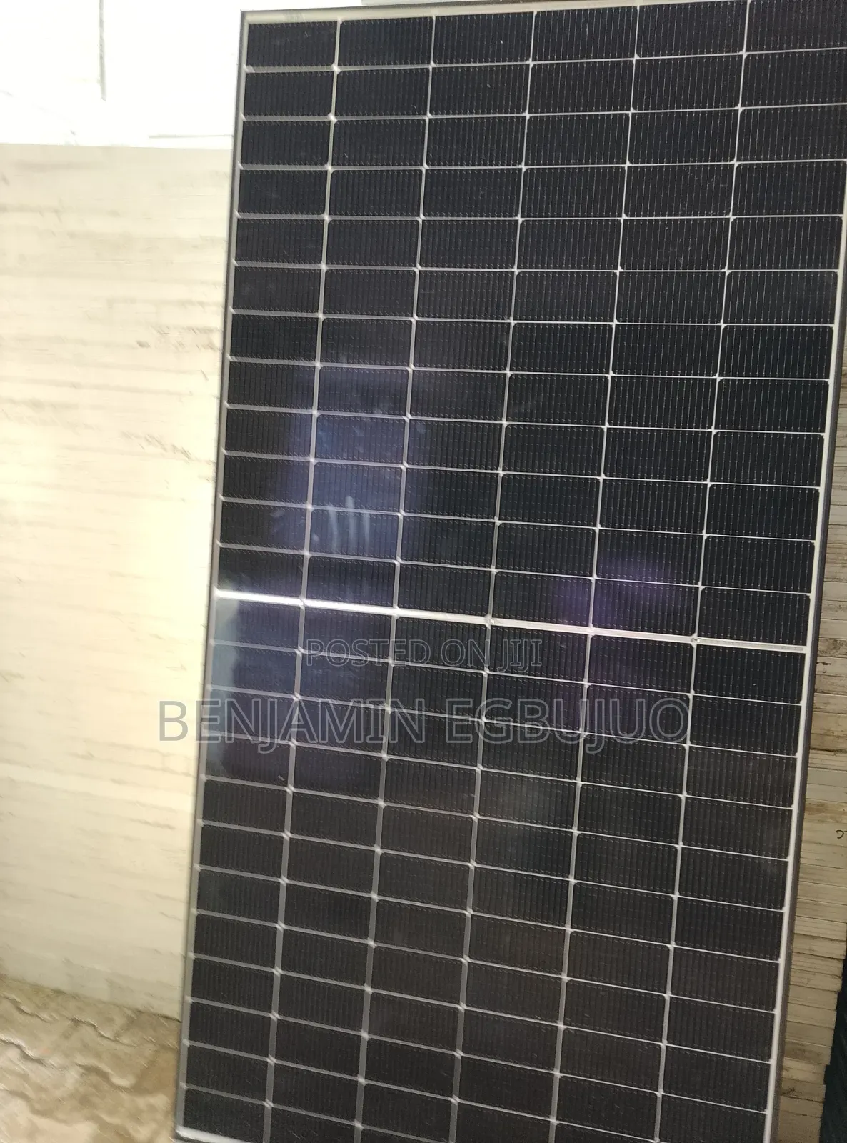 620 Watts Black Frame Bifacial Mono Solar Panel