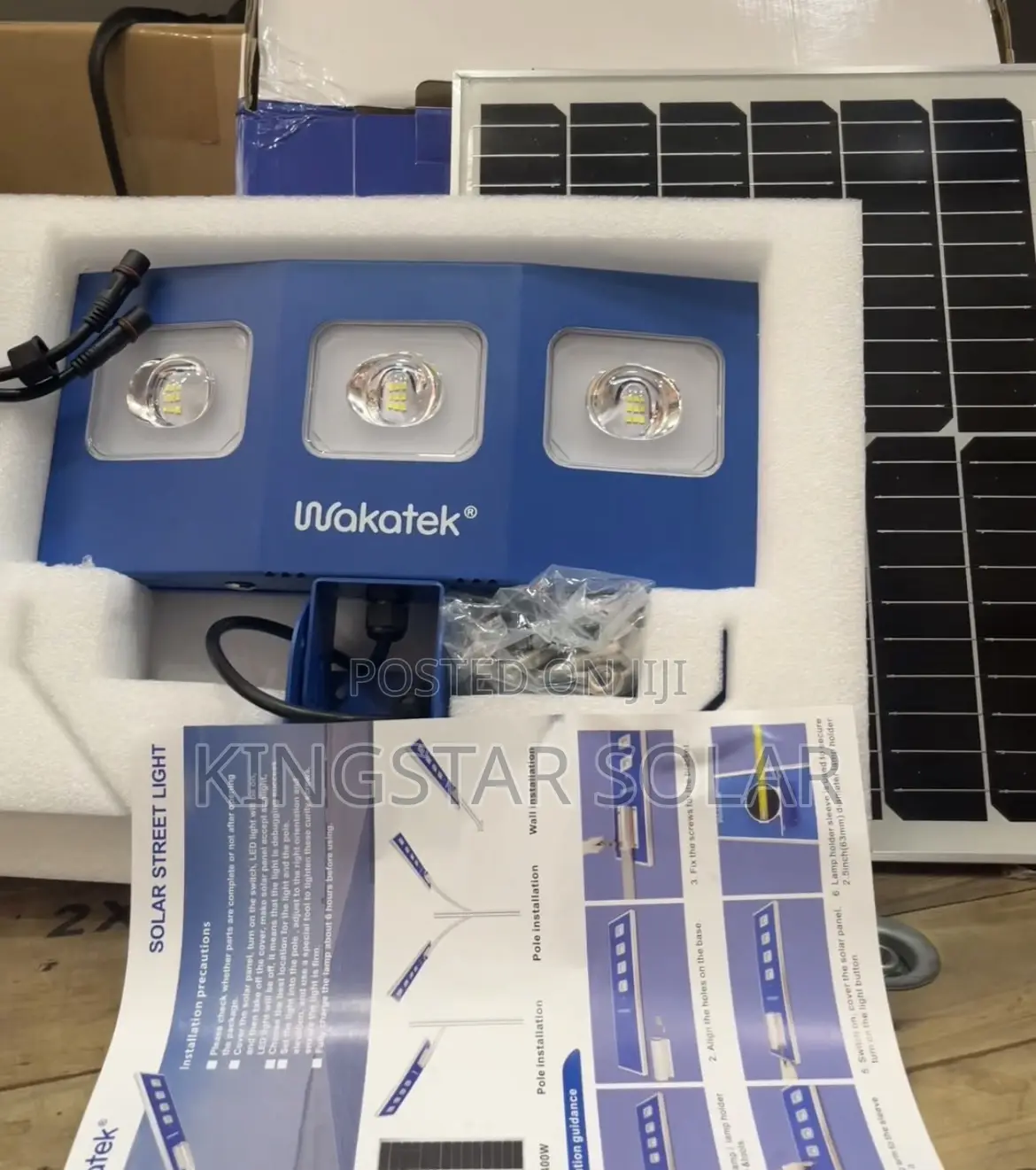 Wakatek Solar Flood Light