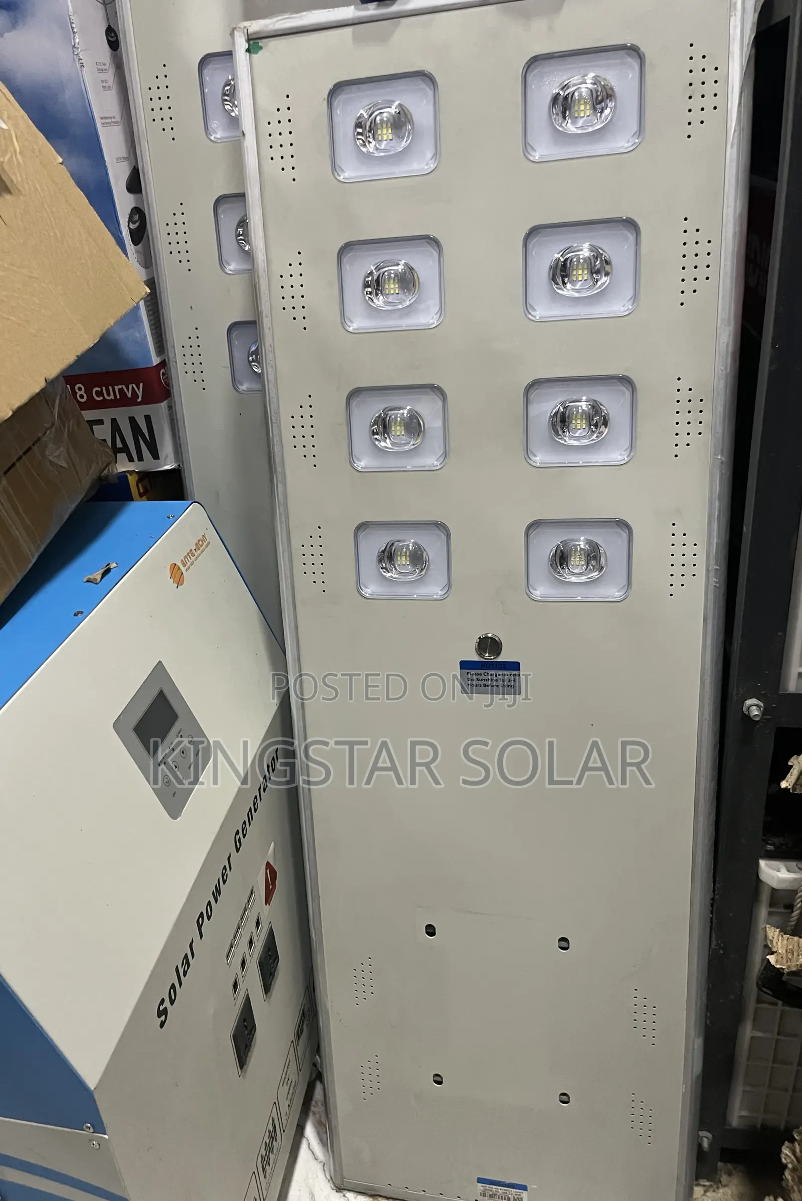 60W Wakatek Solar Street Light