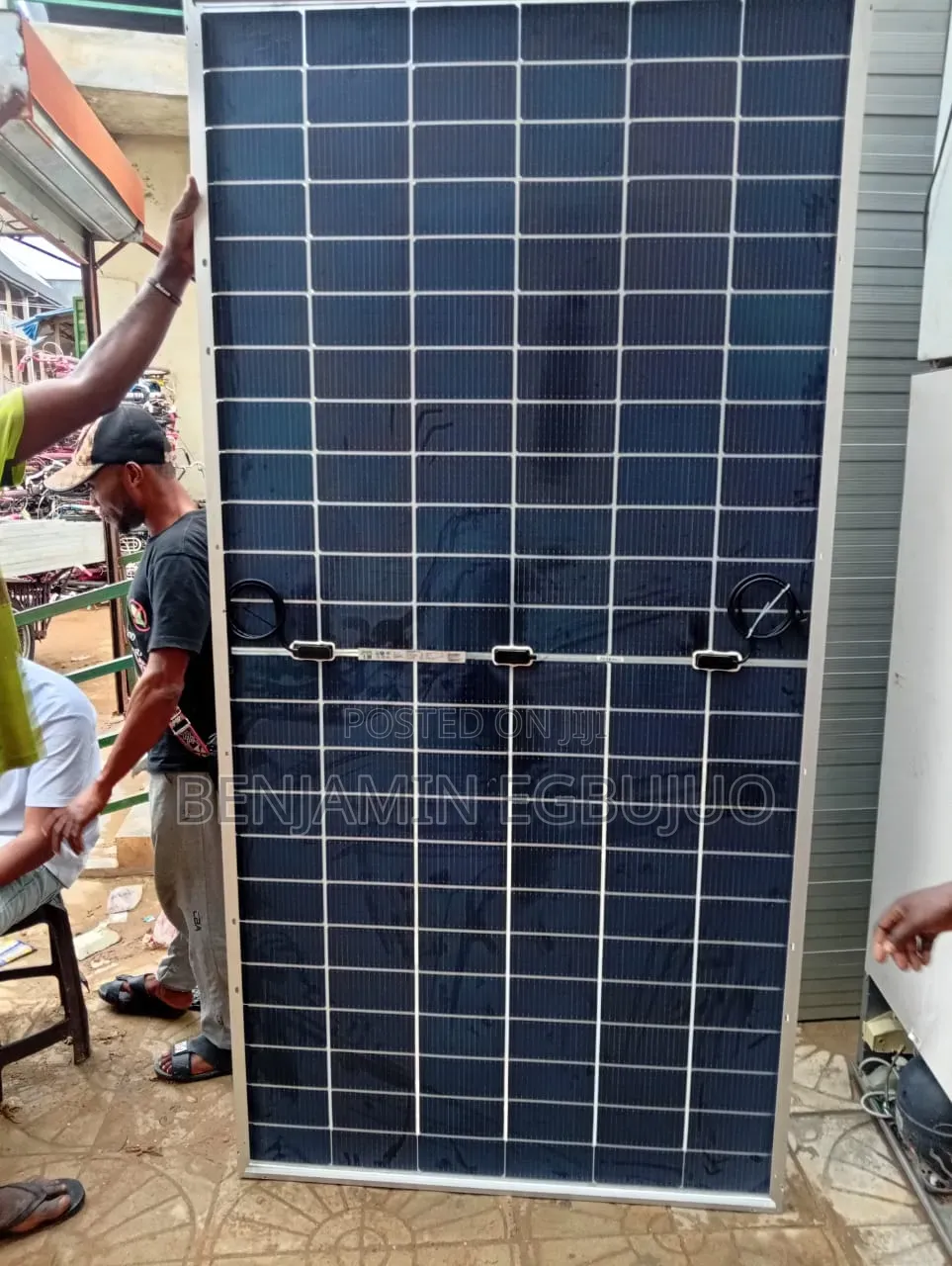 585 Bifacial Mono Panel With 16 Bb
