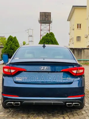 Hyundai Sonata Hybrid 2015 Blue