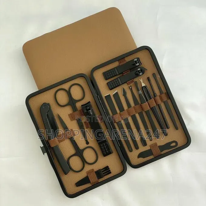 Elegant 16 - Pieces Nail Clipper Set, Comprehensive Nail Care Kit