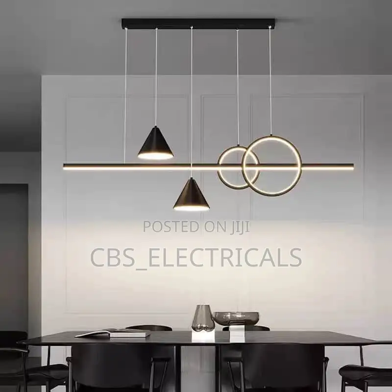 Minimalist Linear Statement Chandelier