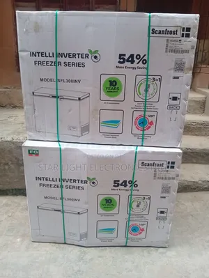 300 Liters Inverter Freezer Scanfrost