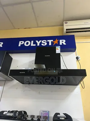 90cm Polystar Range Hood With Hand Wave