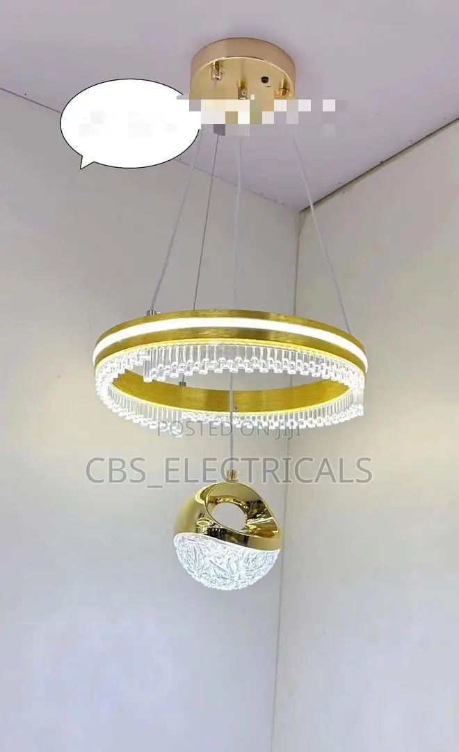 Decorative Floral Accent Chandelier