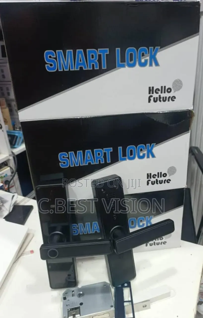 Smart Home Lock Key.