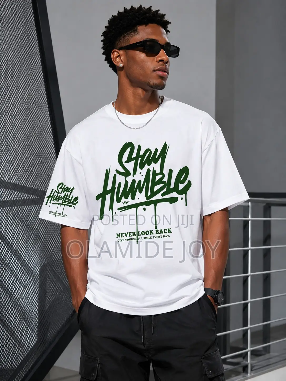 Stay Humble Oversized Tshirt