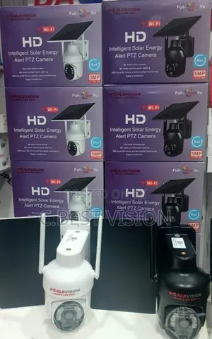 S75 Ubox Mini PTZ Single Lens Camera 4G Wifi Camera With Solar Panel.