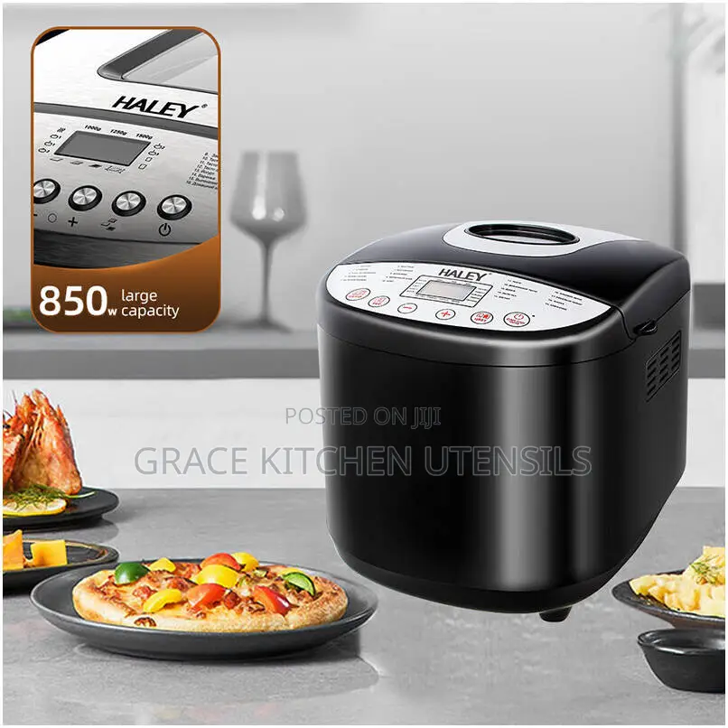 HALEY Portable Bread Maker, 850W