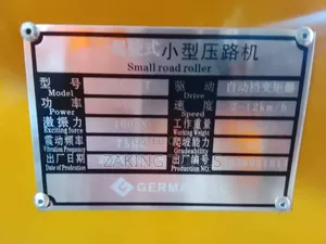 5 TON Drum Vibrator Road Roller Machine