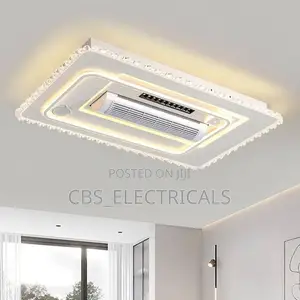 Integrated Smart Bladeless Fan LED Ceiling Light